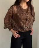 شومیز زنانه مجلسی زرگل