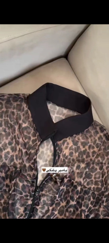 بامبر جکت زنانه پلنگی شومیز مجلسی پس کرایه